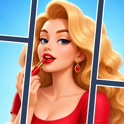 Jigsaw Solitaire Makeover Card