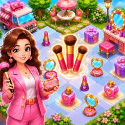 Ícone de Merge 3 Makeover - Merge Games